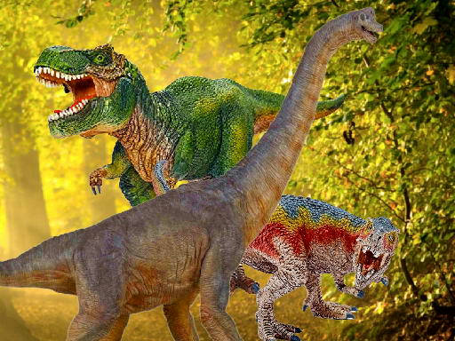 Play World of Dinosaurs Jigsaw