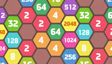 2048 Hexa Merge Block