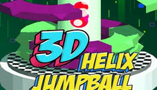 3D Helix Jump Ball