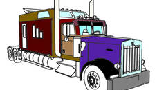 American Trucks Coloring