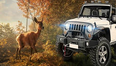 Animal Hunters : Safari Jeep Driving Game