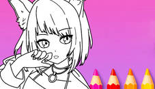 Anime Manga Coloring Book