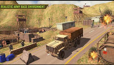 Army Car Truck Transport Game