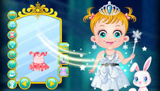 Baby Hazel Ice Princess Dressup