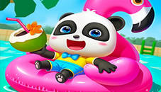 Baby Panda Summer Vacation