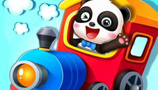 Baby Panda Train Driver