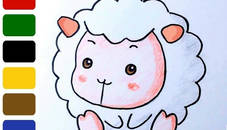 Baby sheep ColoringBook