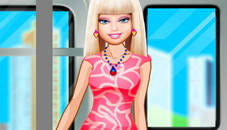 Barbie On The Train