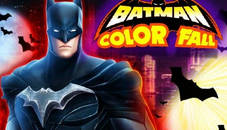 Batman Color Fall Puzzle Game