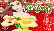 Belle Princess Christmas Sweater Dress Up