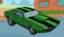 Ben 10 Car Jigsaw