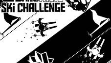 Black & white ski challenge