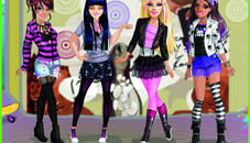 Bonnie Rocker Chick   Dress Up Game