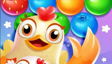 Bubble Shooter Chicken