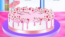 Cherry Blossom Cake Cooking - Food Game