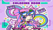 Chibi Girls Coloring Book: Japanese Anime Coloring