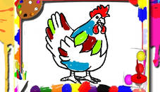 Chicken Coloring Book