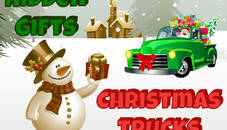 Christmas Trucks Hidden Gifts