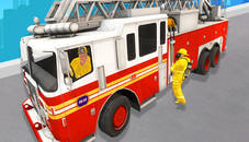 City Rescue Fire Truck Games