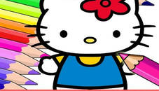 Coloring Book for Hello Kitty