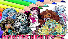 Coloring Book for Monster High