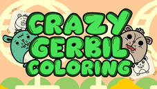 Crazy Gerbil Coloring