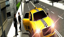 Crazy Taxi Car Simulation Game 3D