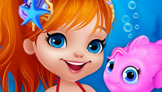 Cute Mermaid Dress Up Game