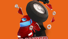 Danger Road Car Racing Game 2D