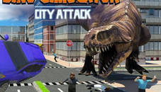 Dino Simulator City Attack