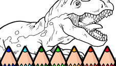 Dinos Coloring Book