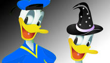 Donald Duck Dressup