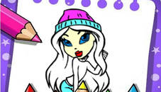 Easy Bratz Coloring