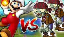 Fat Mario vs Zombies