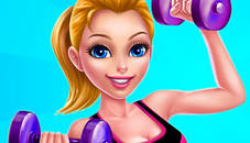 Fitness Girls Dress Up Game