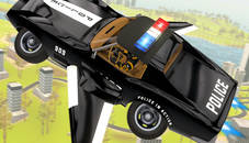 Flying Car Game Police Games