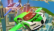 Flying Police Car Simulator