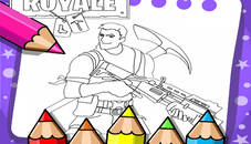 Fortnite Coloring Book Game