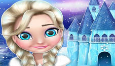 Frozen elsa Princess Doll House Games online