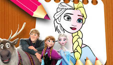 Frozen II Coloring Book