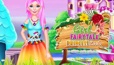 Girl Fairytale Princess Look