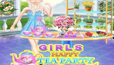 Girls Tea Party Cooking