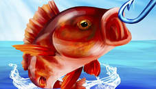 Grand Fishing Game: fish hook