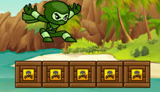 Green Ninja Run