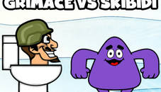 Grimace Versus Skibidi