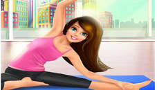 Gym Fitness Workout Girl