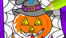 Halloween Coloring Book Game