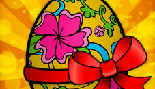 Handmade Easter Eggs Coloring Book