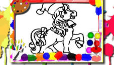 Horse Coloring Book