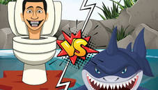 Hungry Shark Vs Skibidi